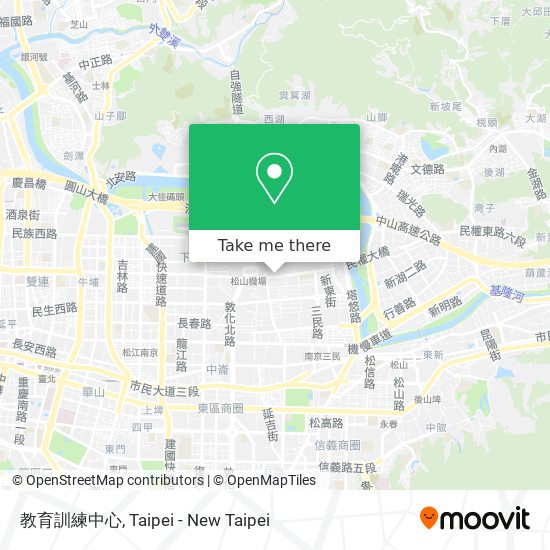 教育訓練中心 map