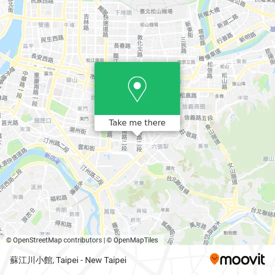 蘇江川小館 map