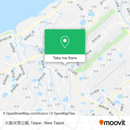 大園河濱公園地圖