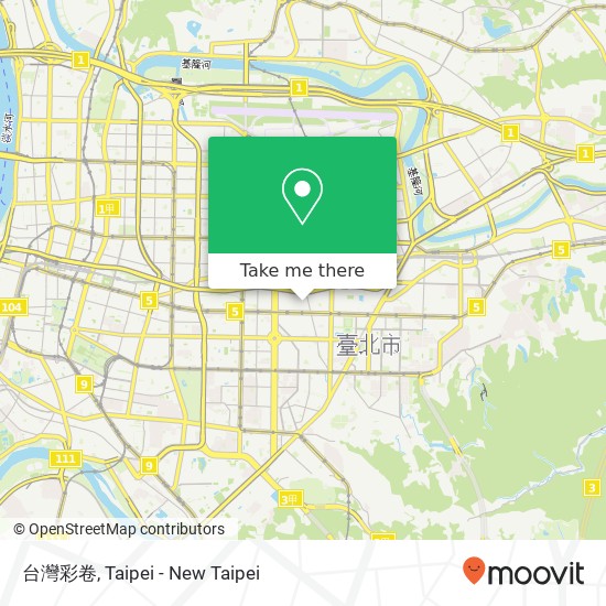 台灣彩卷 map
