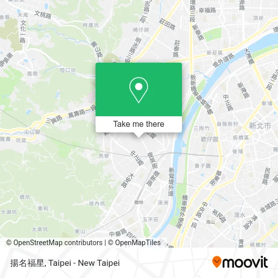 揚名福星 map