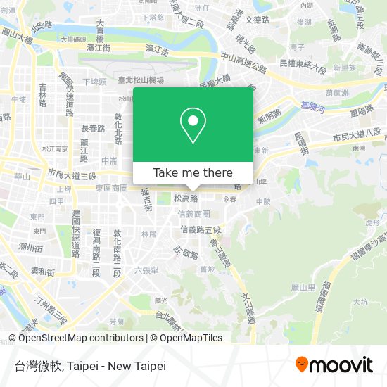 台灣微軟 map