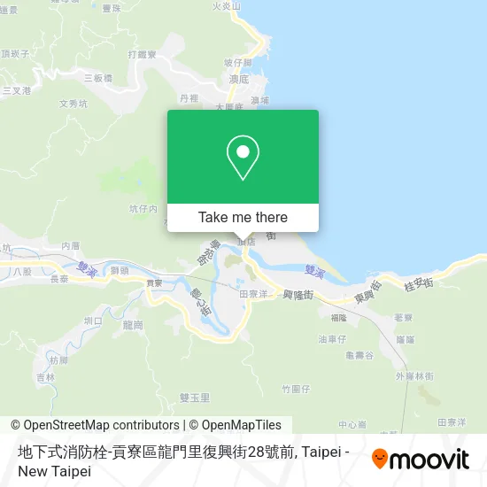 地下式消防栓-貢寮區龍門里復興街28號前 map