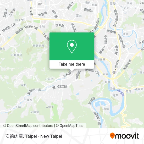 安德肉羹 map