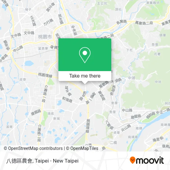 八德區農會 map