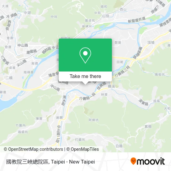 國教院三峽總院區 map