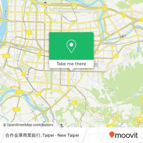 合作金庫商業銀行 map