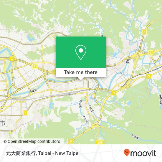 元大商業銀行 map