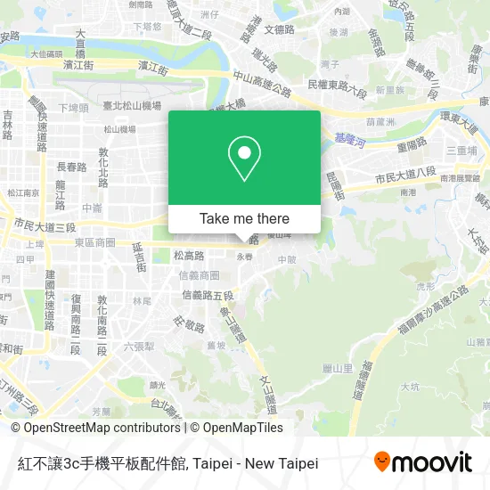 紅不讓3c手機平板配件館 map
