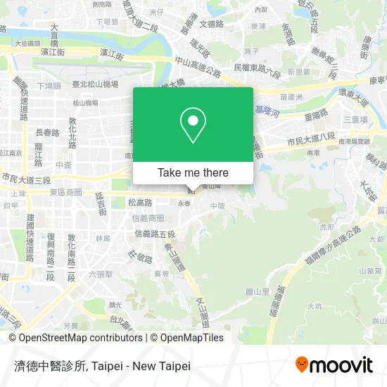 濟德中醫診所地圖