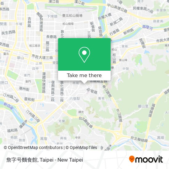 詹字号麵食館 map