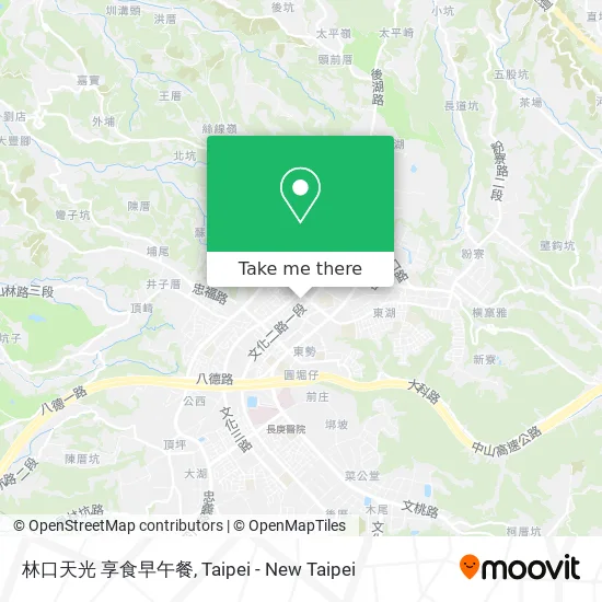 林口天光 享食早午餐地圖