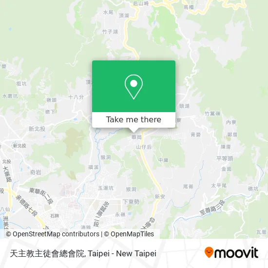 天主教主徒會總會院地圖