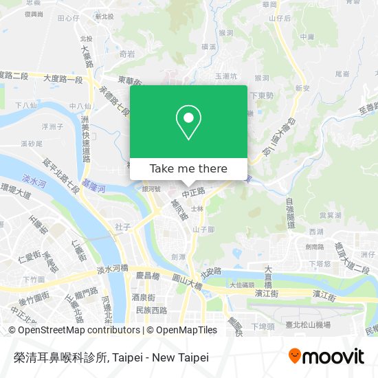 榮清耳鼻喉科診所 map