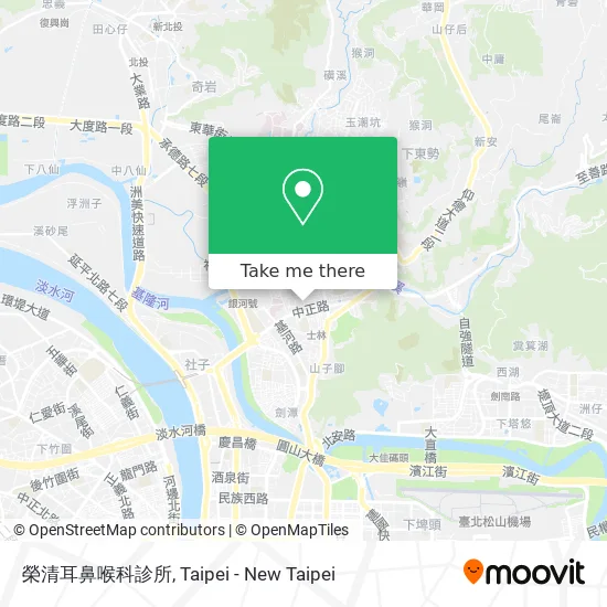 榮清耳鼻喉科診所 map