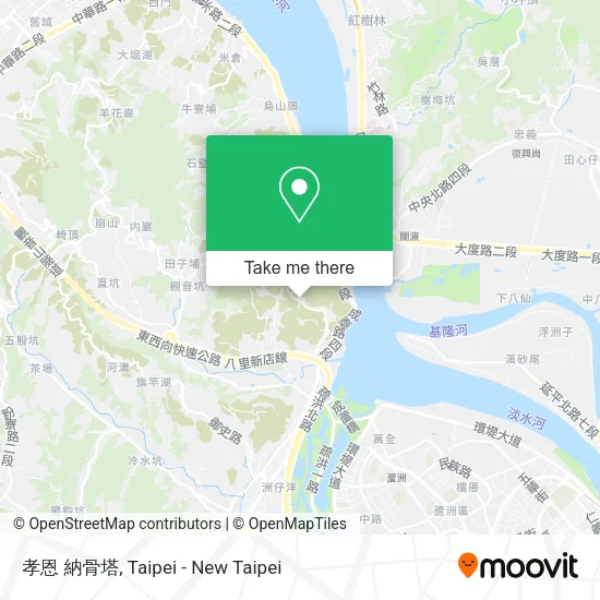 孝恩 納骨塔 map
