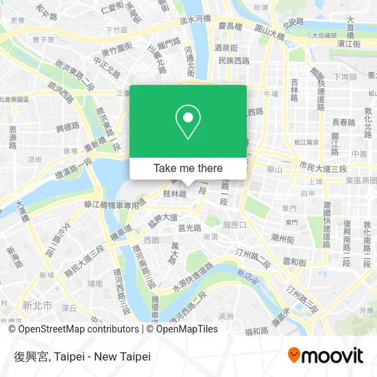 復興宮地圖