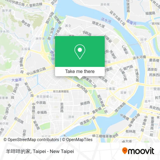 羊咩咩的家 map