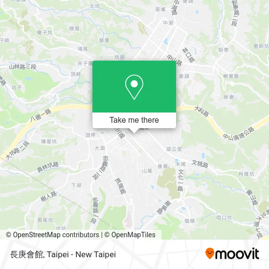 長庚會館地圖
