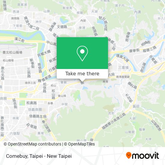 Comebuy map