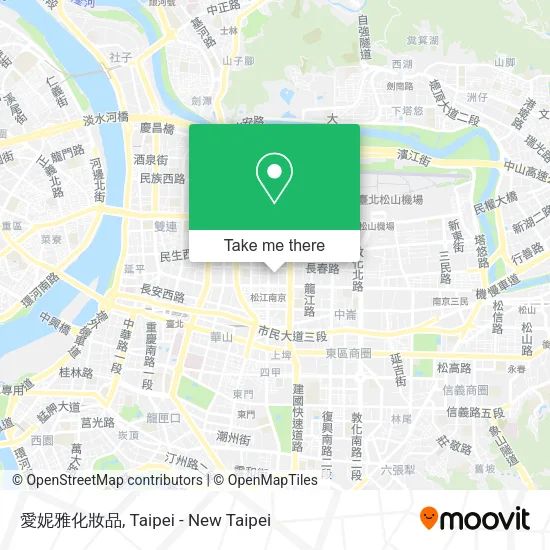 愛妮雅化妝品地圖
