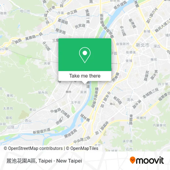 麗池花園A區 map