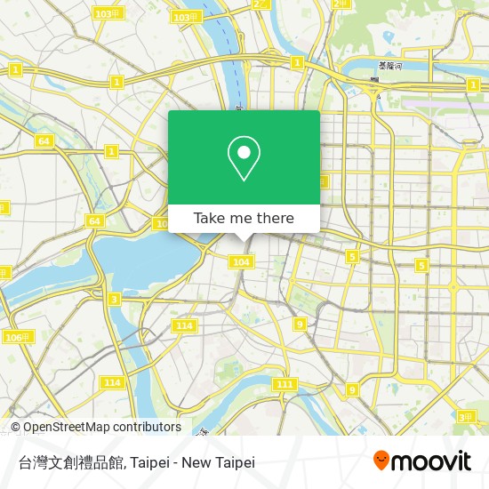 台灣文創禮品館 map