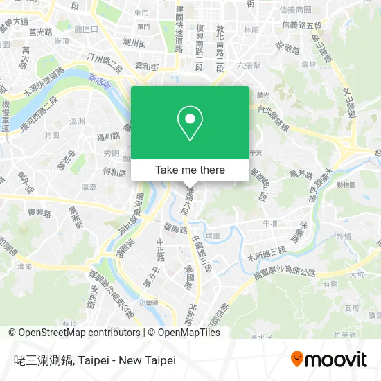咾三涮涮鍋地圖