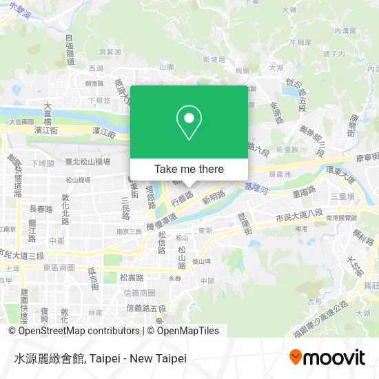 水源麗緻會館地圖