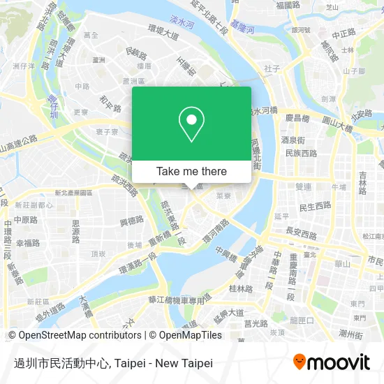 過圳市民活動中心地圖