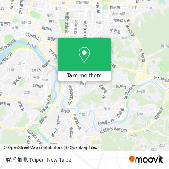 聯禾咖啡地圖