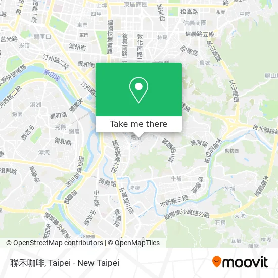 聯禾咖啡 map