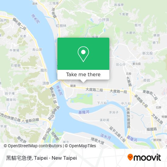 黑貓宅急便地圖