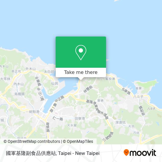 國軍基隆副食品供應站 map