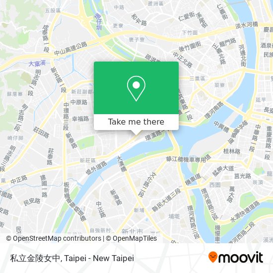 私立金陵女中地圖