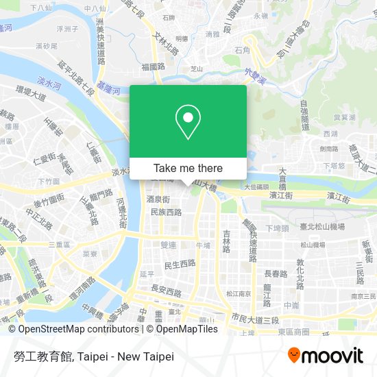 勞工教育館地圖