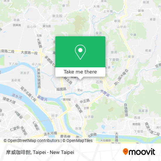 摩威咖啡館地圖