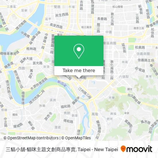 三貓小舖-貓咪主題文創商品專賣 map