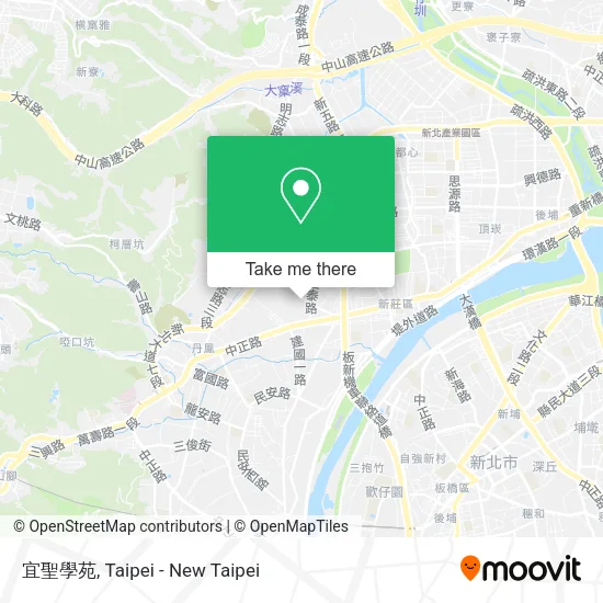 宜聖學苑 map