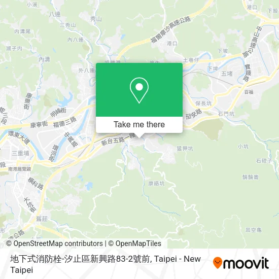 地下式消防栓-汐止區新興路83-2號前地圖