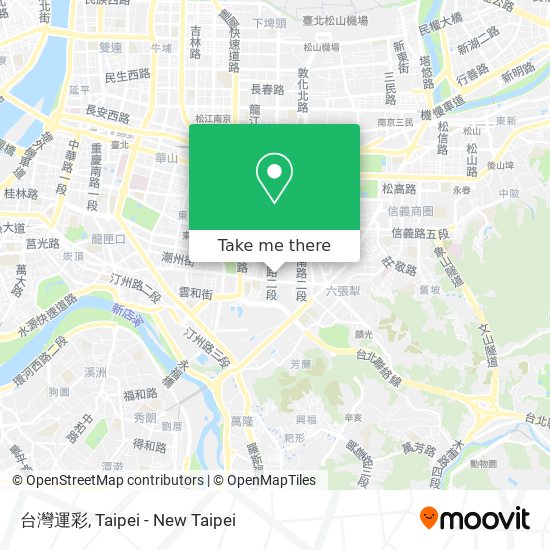 台灣運彩 map