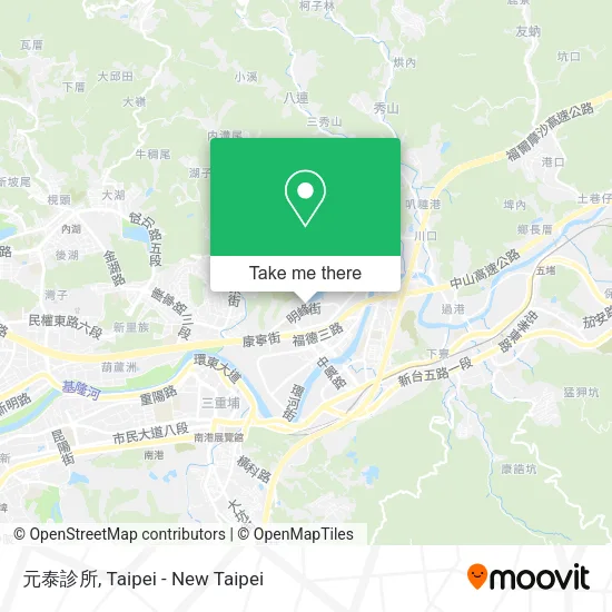 元泰診所 map