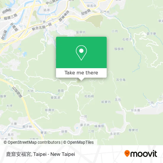 鹿窟安福宮 map