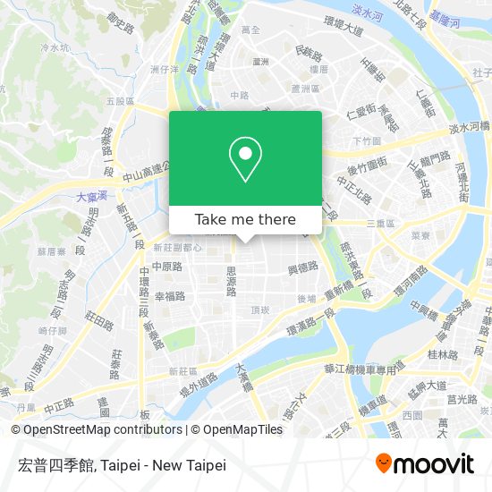 宏普四季館地圖