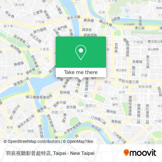 羽辰視聽影音超特店 map