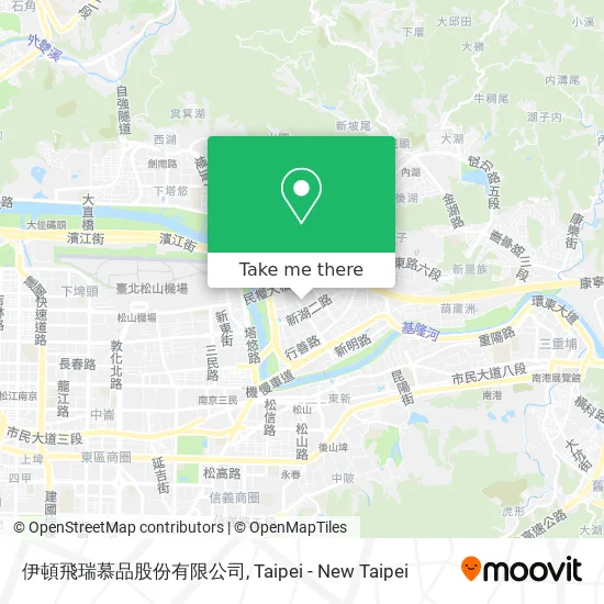 伊頓飛瑞慕品股份有限公司地圖