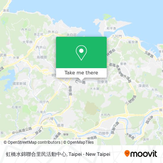 虹橋水錦聯合里民活動中心 map