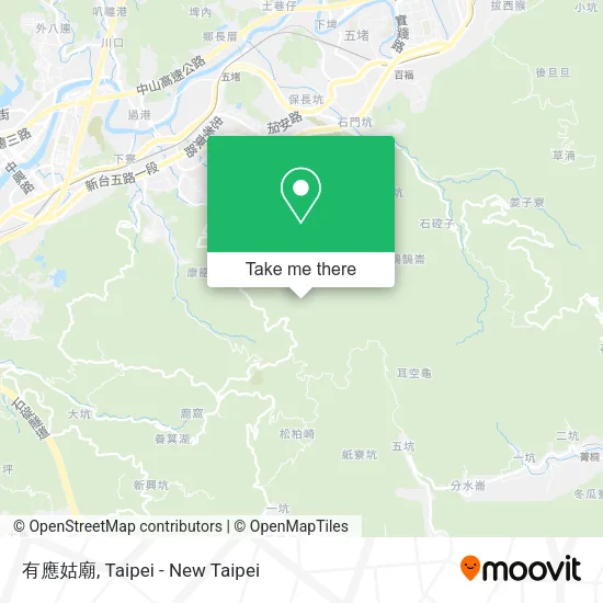 有應姑廟地圖