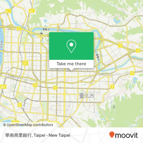 華南商業銀行 map