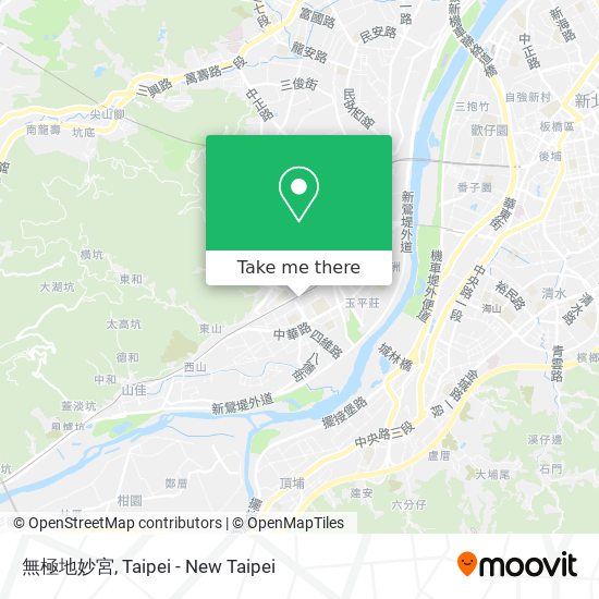 無極地妙宮 map